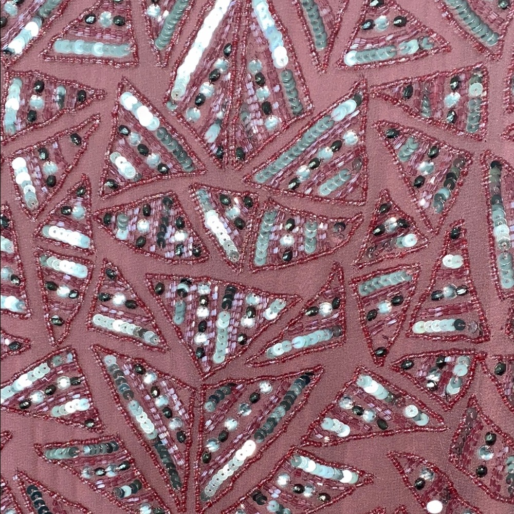 Mac Duggal Pink Sequin Sheath Dress - Picture 6 of 8